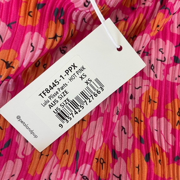 Lulu Plisse Pant Hot Pink - Petal and Pup - Picture 15 of 16